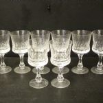 877 2297 CLARET GLASSES